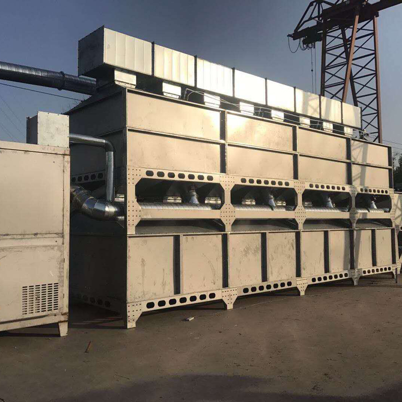 西安网架建设喷涂废气10万风量催化燃烧